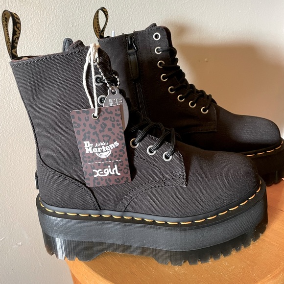 Dr. Martens Shoes Dr Martens X X Girl Platform Jadon Max Canvas